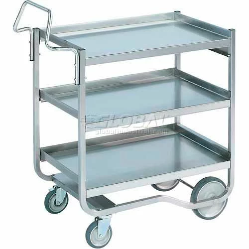 Best deal π Vollrath® Stainless Steel Standard Cart w/3 Shelves, 900 lb. Capacity, 23"L x 23"W x 44-1/2"H π