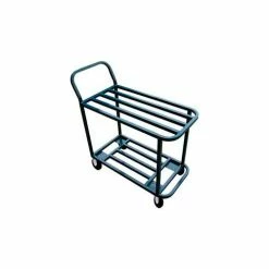 Coupon 🔔 Winholt® Stocking & Marking Cart w/2 Shelves, 600 lb. Capacity, 41"L x 18"W x 39"H, Gray 😍