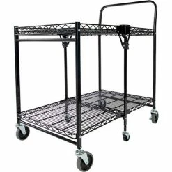 Deals 👍 Bostitch Stow-Away Cart, Large Black 🌟