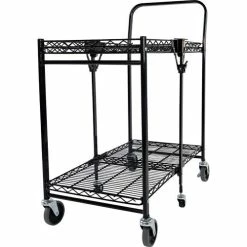 Discount 😍 Bostitch Stow-Away Cart, Small Black ⭐